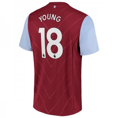 Jalkapallo Pelipaidat/Peliasut Aston Villa Young 18 Kotipelipaita 2022-23